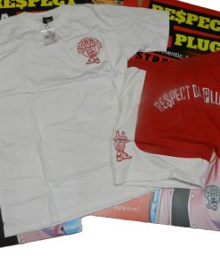 Embroidery T-Shirt & Short Set {Red&White}