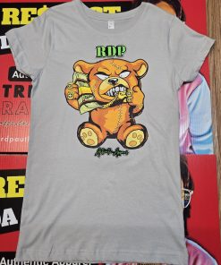 RDP Money Bear Youth Graphic T-Shirt – Green Edition -  Size M