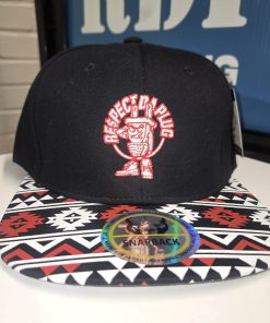 RDP Respect Da Plug Tribal Snapback – Black/Red Edition