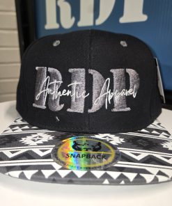 RDP Authentic Apparel Signature Tribal Snapback – Charcoal Grey Edition