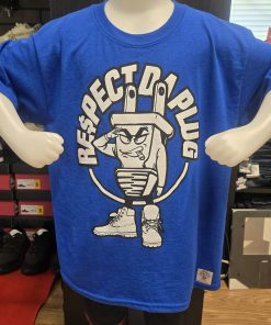 RDP Respect Da Plug Youth Signature Graphic T-Shirt – Royal Blue