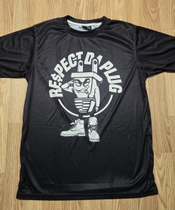 RDP "Respect Da Plug" Performance Soccer Jersey (Black) Size M